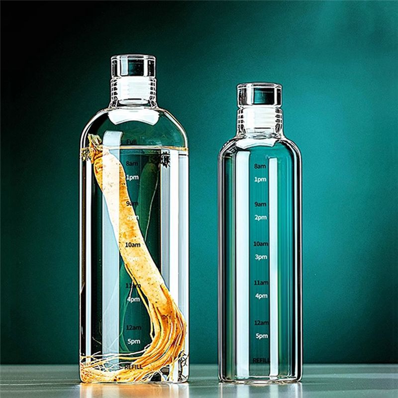 ABUN Borosilicate Glass Sport  - đánh giá và giá Outdoor Sport Glass Water Bottle