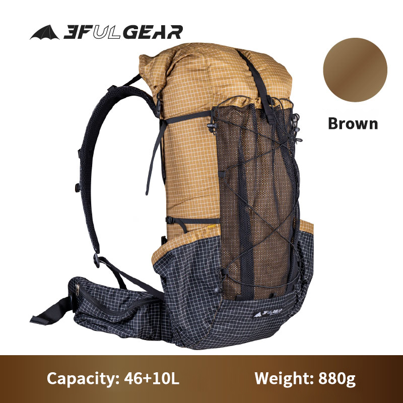 3F UL GEAR QIDIAN Pro 46+10L B - đánh giá và giá Outdoor Sport Climbing Gear