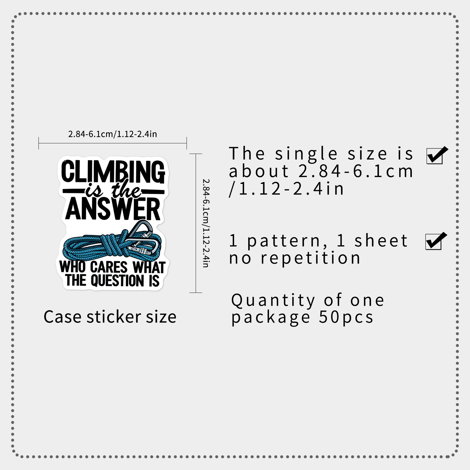 50pcs Climbing Stickers Outdoo - đánh giá và giá Outdoor Sports Adventure